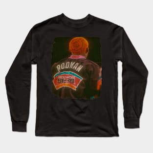 Dennis Rodman Vintage Long Sleeve T-Shirt